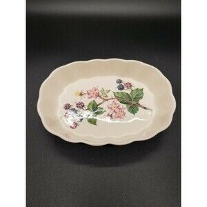 Rossware Specialized Ceramics Small DISH Fruit Design ENGLAND See!
